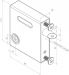 Click For Bigger Image: Gatemaster Select Pro Metal Gate Lock SBL1601TDH Drawing.
