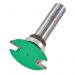 Click For Bigger Image: Trend Bearing Guided Weatherseal Aquamac Recesser Router Cutter C206.