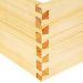 Click For Bigger Image: Through dovetail joint made by using the Trend CDJ600 Craft Dovetail Jig.