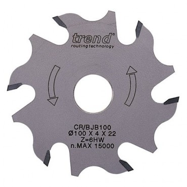 Trend CR/BJB100T CraftPro TCT Biscuit Jointing Blade