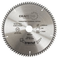 Trend Circular Saw Blade CSB/30072 CraftPro TCT 300mm 72T 30mm 60.11