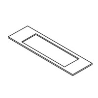 Trend Lock Jig Accessory Template WP-LOCK/A/T76 for LOCK/JIG/A 22mm x 235mm RE 21.51