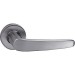 0035.059502 Solid Shaped Lever Handle On Rose SSS