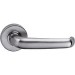 0035.060802 Solid Shaped Lever Handle On Rose SSS