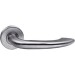 0035.060902 Solid Shaped Lever Handle On Rose SSS