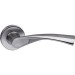 0035.061902 Shaped Lever Handle On Rose SSS