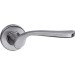 0035.062002 Shaped Lever Handle On Rose SSS
