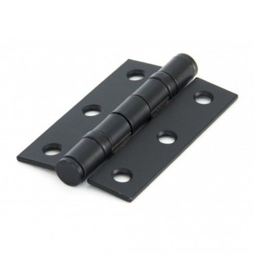 Anvil 91041 3" Ball Bearing Butt Hinges in Pairs Black