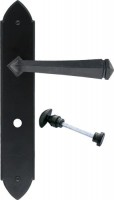 Anvil 33274 Gothic Bathroom Lever Lock Door Handles Black 107.32