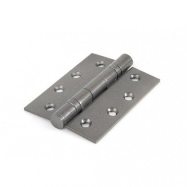 Anvil 90027 4" Ball Bearing Butt Hinges in Pairs Pewter