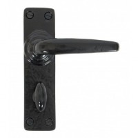 Anvil 33822 Smooth Lever Bathroom Lock Door Handles Black 36.13