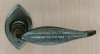 Metalfor 0047.179402 Lever Furniture on Oval Rose Grey