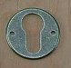 Metalfor 0047.362717 Euro Escutcheon Grey