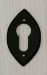 Metalfor 0048.362617 Euro Escutcheon Black