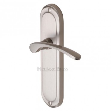 Marcus AMB6230-SN  Ambassador  Lever Bathroom Door Handles Satin Nickel