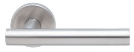 Hoppe EX1450Z/42 (AR366/60) 20mm T Bar Lever Door Handles on 6mm Rose G316 SSS 32.91