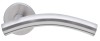 AR367 19mm Sprung Curved Lever Furn on 6mm Rose G316 PSS
