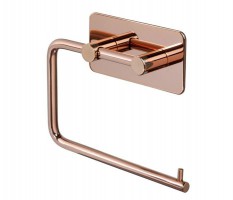 Adhesive Toilet Roll Holder T602PCU Polished Copper 12.19