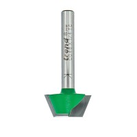 Trend Bevel Trimmer Router Bit  C046x1/4TC Chamfer A= 67 Degree x 22.2mm Dia 23.55