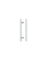 Fulton & Bray186mm T Bar Cabinet Handle 128mm Centres Polished Chrome 1.56