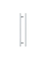 Fulton & Bray 284mm T Bar Cabinet Handle 224mm Centres Polished Chrome 2.26