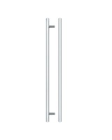 Fulton & Bray 380mm T Bar Cabinet Handle 320mm Centres Polished Chrome 3.38