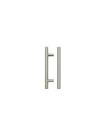 Fulton & Bray 156mm T Bar Cabinet Handle 96mm Centres Brushed Nickel 1.34