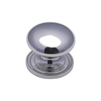 Marcus C2240 25mm Round Cabinet Knob with Rose Polished Chrome 4.48