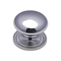 Marcus C2240 38mm Round Cabinet Knob with Rose Polished Chrome 9.62