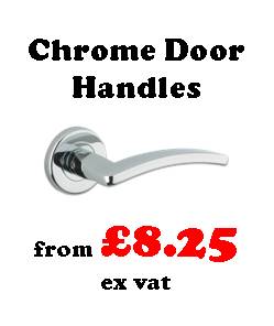 Polished chrome lever door handles from Carlisle Brass, Zoo Hardware, Fortessa. Suitable to replace all popular known brands including Marcus, Heritage Brass, Frelan, Hoppe and Arrone all available to deliver with your other ironmongery direct to site within th UK.