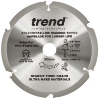 Trend Polycrystalline Circular Saw Blade PCD/FSB/2166 216mm x 6T x 30mm bore 90.35