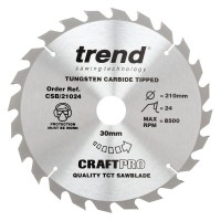 Trend Circular Saw Blade Craft Pro CSB/21036 210mm x 36T x 30mm 29.70