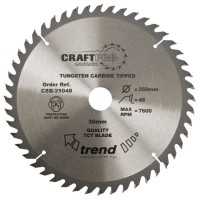 Trend Circular Saw Blade CSB/30048 CraftPro TCT 300mm 48T 30mm 47.58