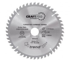 Trend Circular Saw Blade CSB/CC25024T CraftPro TCT Mitre Saw Crosscutting 250mm 24T 30mm 35.38