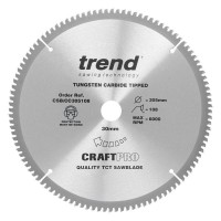 Trend Circular Saw Blade CSB/CC305108 CraftPro TCT Mitre Saw Crosscutting 305mm 108T 30mm 82.44