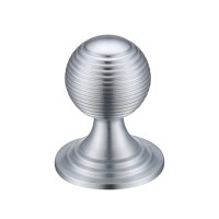 Zoo Queen Anne Ringed Cabinet Knob FCH08BSC 32mm Satin Chrome 6.00