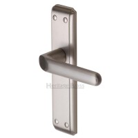 Marcus DEC3000-SN Deco Lever Lock Door Handles Satin Nickel 49.08