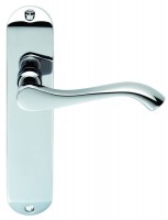 Carlisle Brass Door Handles DL180CP Andros Lever Lock Polished Chrome 36.48