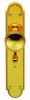 Carlisle Brass DL256 Beaded Knob Latch Handles 248mm x 50mm Brass - &pound;23.39 Inc. VAT