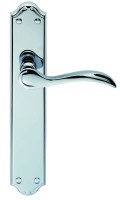 Carlisle Brass Door Handles DL290CP Madrid Lever Lock Polished Chrome 41.90