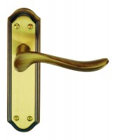 Carlisle Brass Door Handles DL451FB Lytham Latch Florentine Bronze 34.38