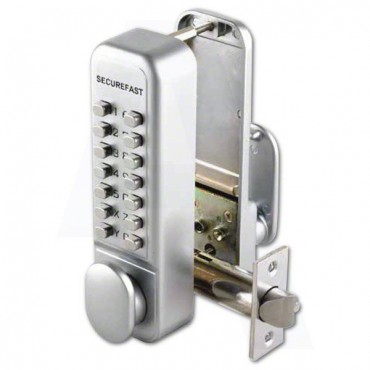 Digital Door Lock Securefast SBL320S Easy Code Change with Holdback SCP