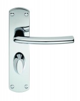 Serozzetta Door Handles SZC023CP Dos Bathroom Lock Polished Chrome 16.63