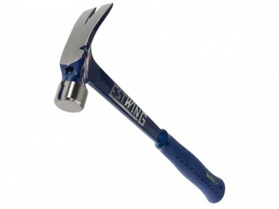 Estwing Ultra Claw Hammer 15oz Blue Handle Smooth Face E6/15SR