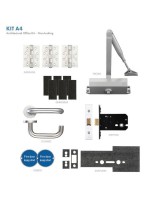 FD30 Fire Door Pack Office Non-Locking Zoo Hardware FDP-A4 64.20