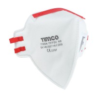 Timco FFP3 Fold Flat Safety Masks with Valve Pack of 3 7.85