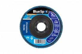 Zirconium Flap Disc 115mm 120 Grit BlueSpot 19697 1.92