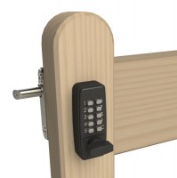Gatemaster Select Pro Digital Lock Keypad and Handle for Wooden Gates DGLSWL Left Hand 198.75