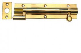 Barrel Bolt 150mm x 40mm Necked Brass 17.29