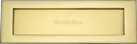 Letter Plate Marcus V850 305mm x 102mm Polished Brass 36.78